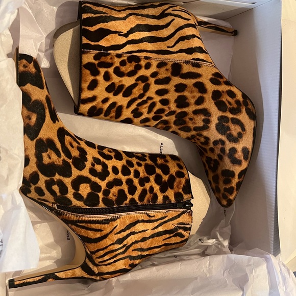 ALDO Wiema Animal Print Ankle Boots - Picture 6 of 10